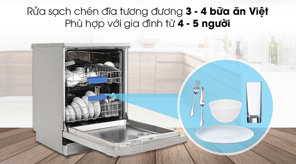 Ảnh thực tế Máy rửa bát Bosch SMS63L08EA