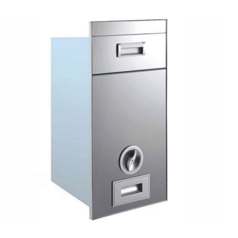 Thùng gạo mặt gương màu bạc Eurogold C260 - c300 bacc 1