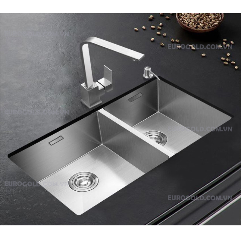 Chậu rửa bát inox 304 Eurogold EUS68144 - eus68144