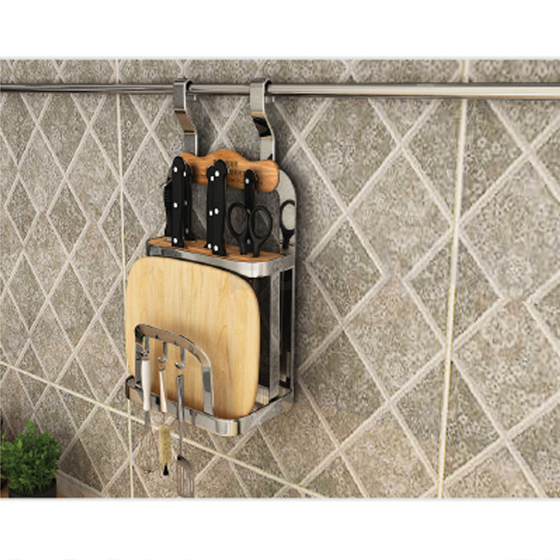 Giá để dao thớt treo ngoài inox 304 Eurogold EV228 - ev228