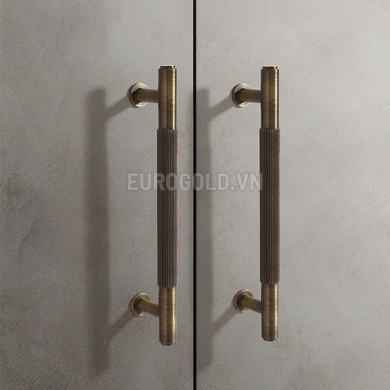 Tay nắm đồng nguyên chất Eurogold BHG112C - g112c 1