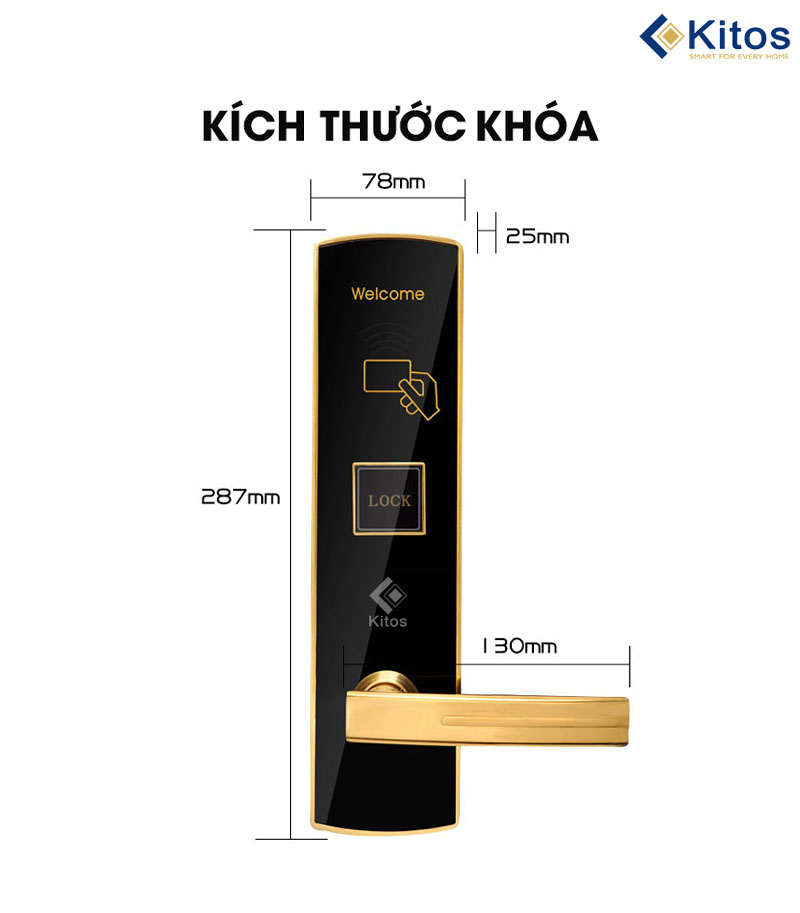 Khóa thẻ từ khách sạn Kitos KC-6900 - kc6900 6