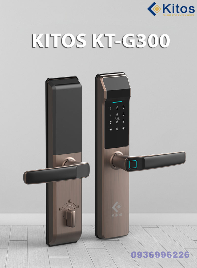 Khóa cửa vân tay Kitos KT-G300 - kitos kt g300 2 1