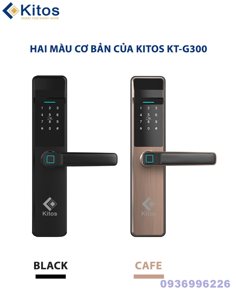 Khóa cửa vân tay Kitos KT-G300 - kitos kt g300 3 1