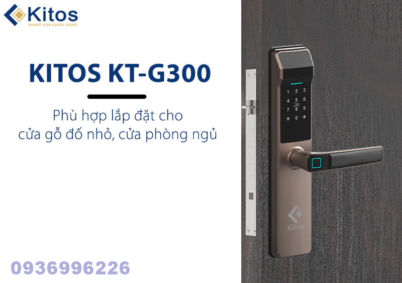 Khóa cửa vân tay Kitos KT-G300 - kitos kt g300 6 1