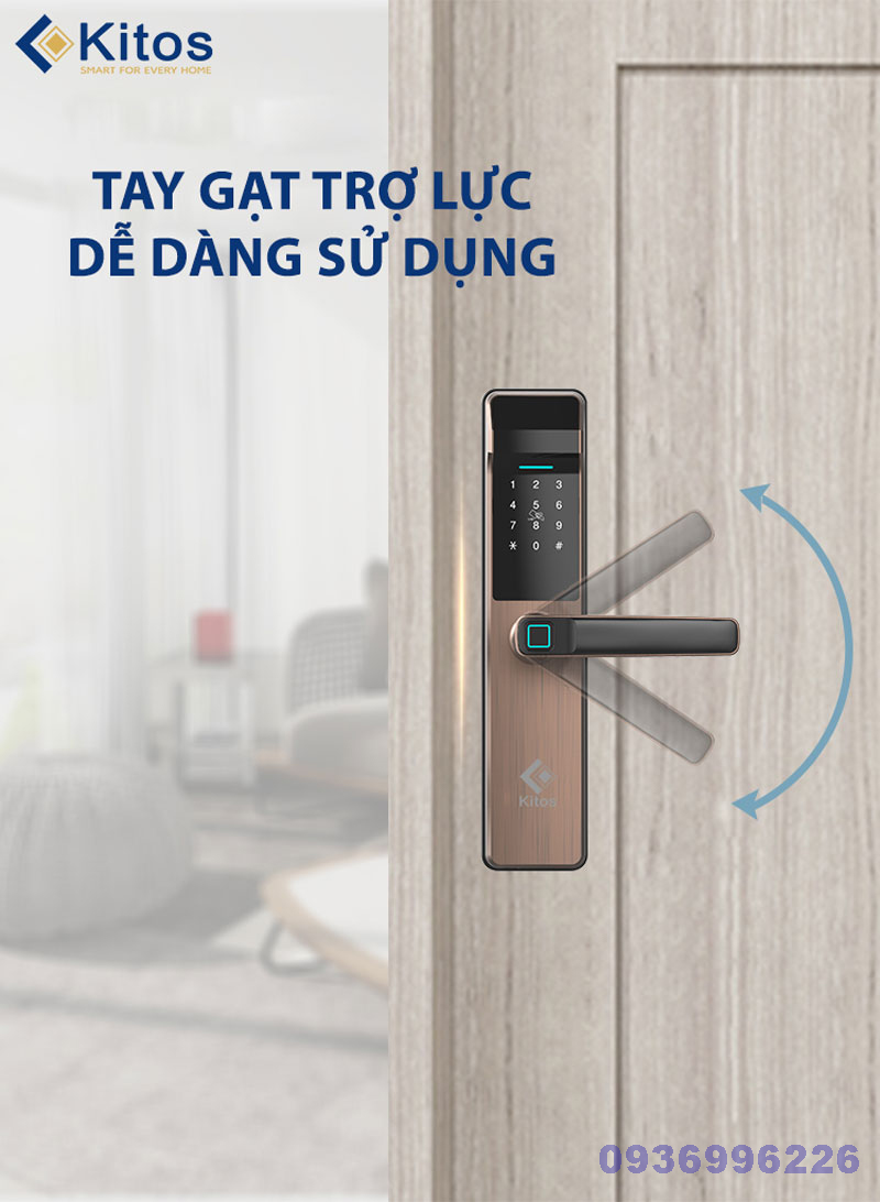 Khóa cửa vân tay Kitos KT-G300 - kitos kt g300 7 1