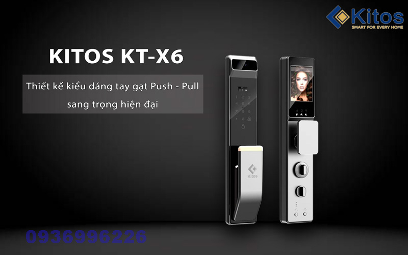 Khoá cửa vân tay Kitos KT-X6 - kitos x6 2