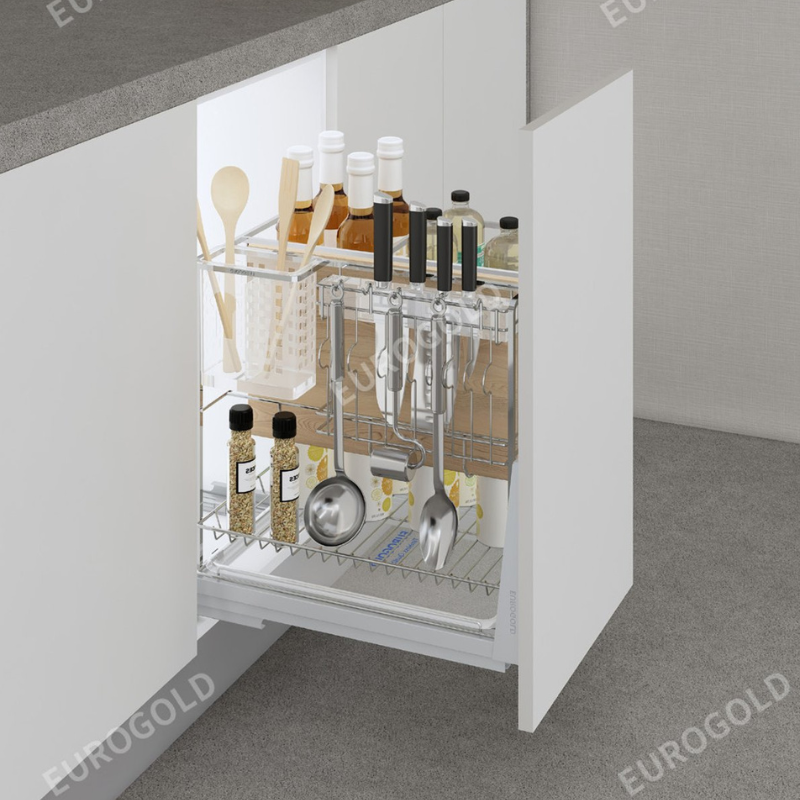 GIÁ DAO THỚT EUROGOLD ERO30430 NAN VUÔNG INOX BÓNG  - shopphukienbep 1 2