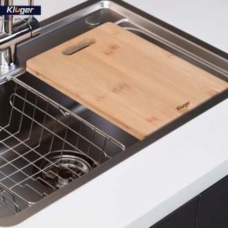 Thớt gỗ tre Kluger KCB 105W thực tế