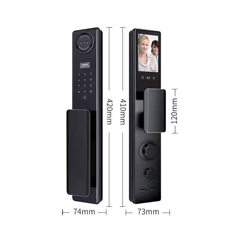 Kích thước khóa vân tay HB CG88 Rough Back