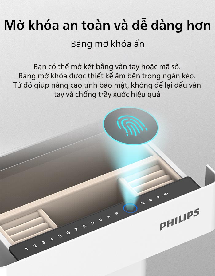 Két sắt Philips SBX301
